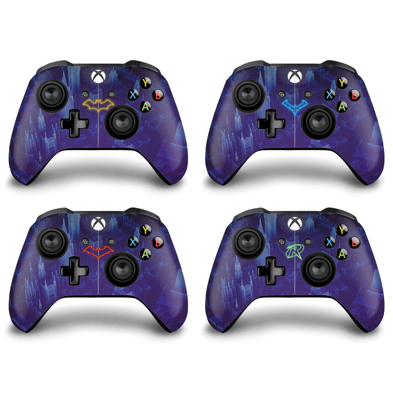 OFFICIAL GOTHAM KNIGHTS CHARACTER ART VINYL SKIN FOR XBOX ONE S / X CONTROLLER