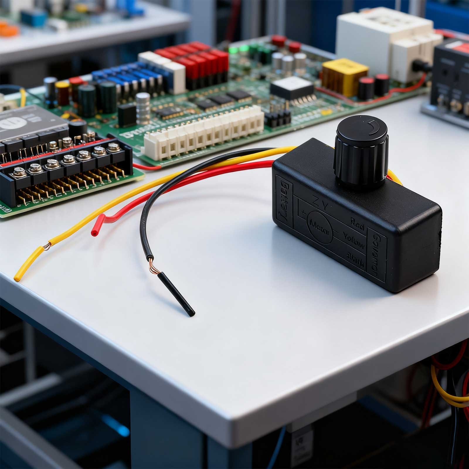 12V DC Motor Controller with Temperature Control for Optimal Performance