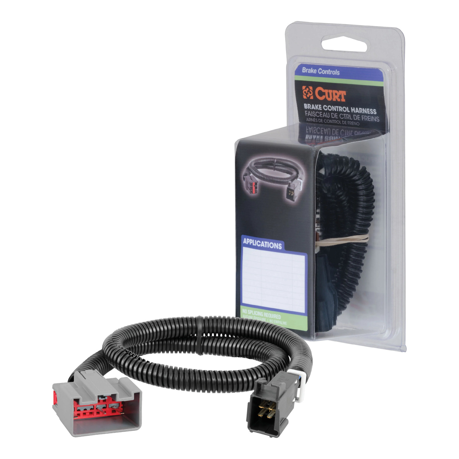 Trailer Brake Control Wiring Harness CURT #51437 - Controller Sold Separately