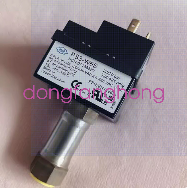 1pcs NEW ALCO PS3-W6S 23/29bar pressure switch controller DHL or FedEX or UPS