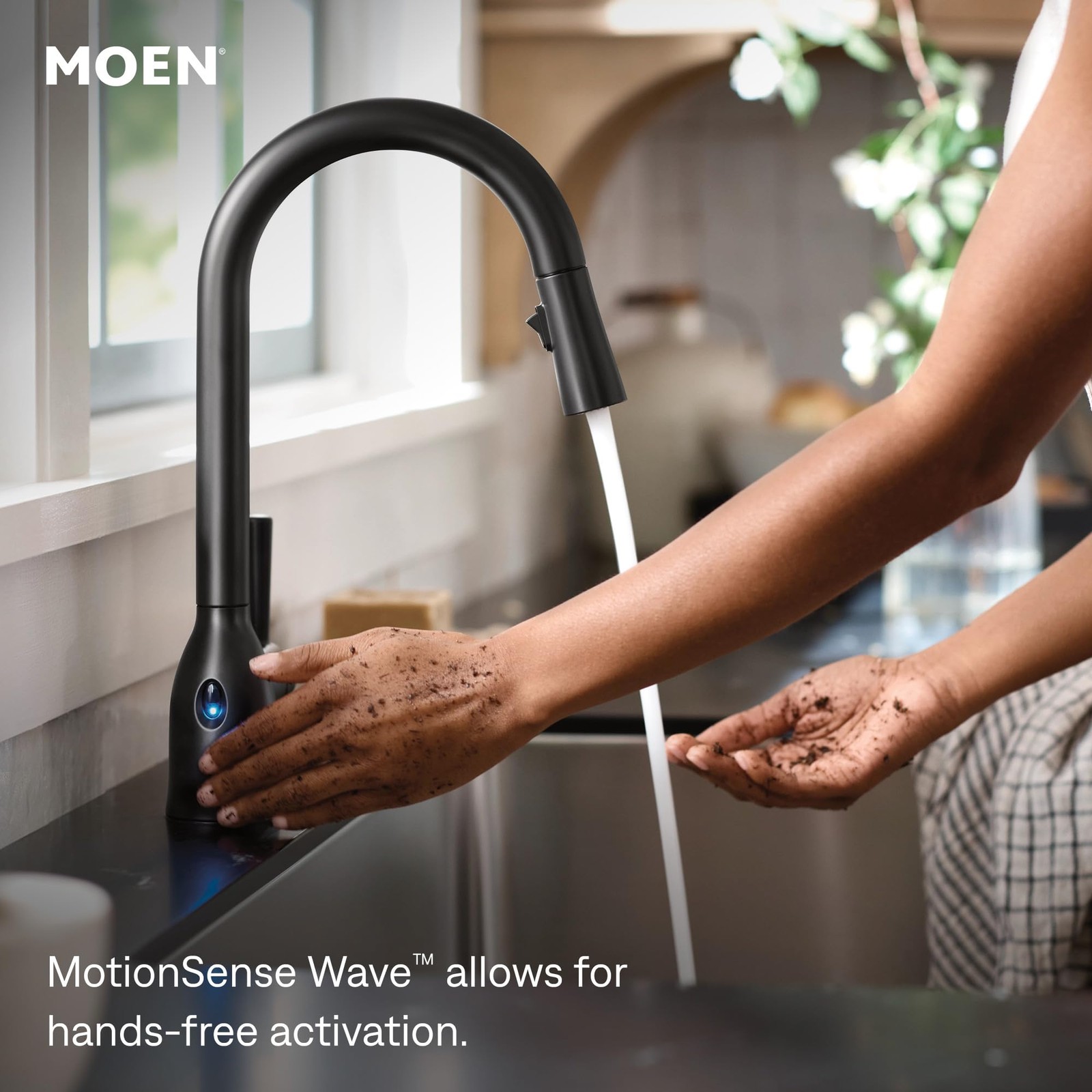 Moen 7594EWBL - Kitchen Faucet