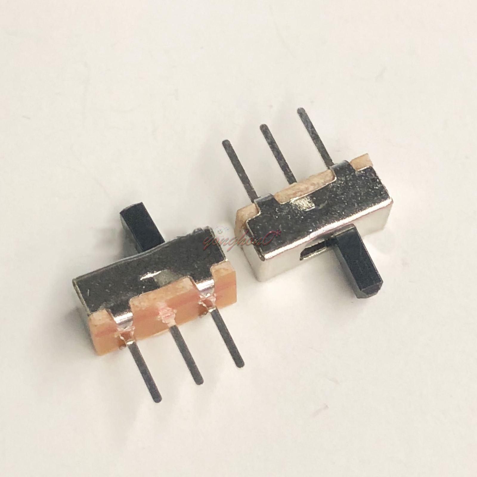 20 PC SS12D00G3 2 Position SPDT 1P2T 3 Pin PCB Panel Mini Vertical Slide Switch