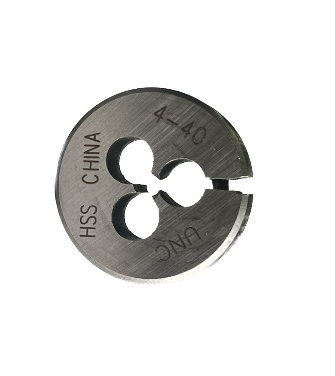 4-40 X 13/16 OD ADJUSTABLE ROUND SPLIT DIE (1016-1014)