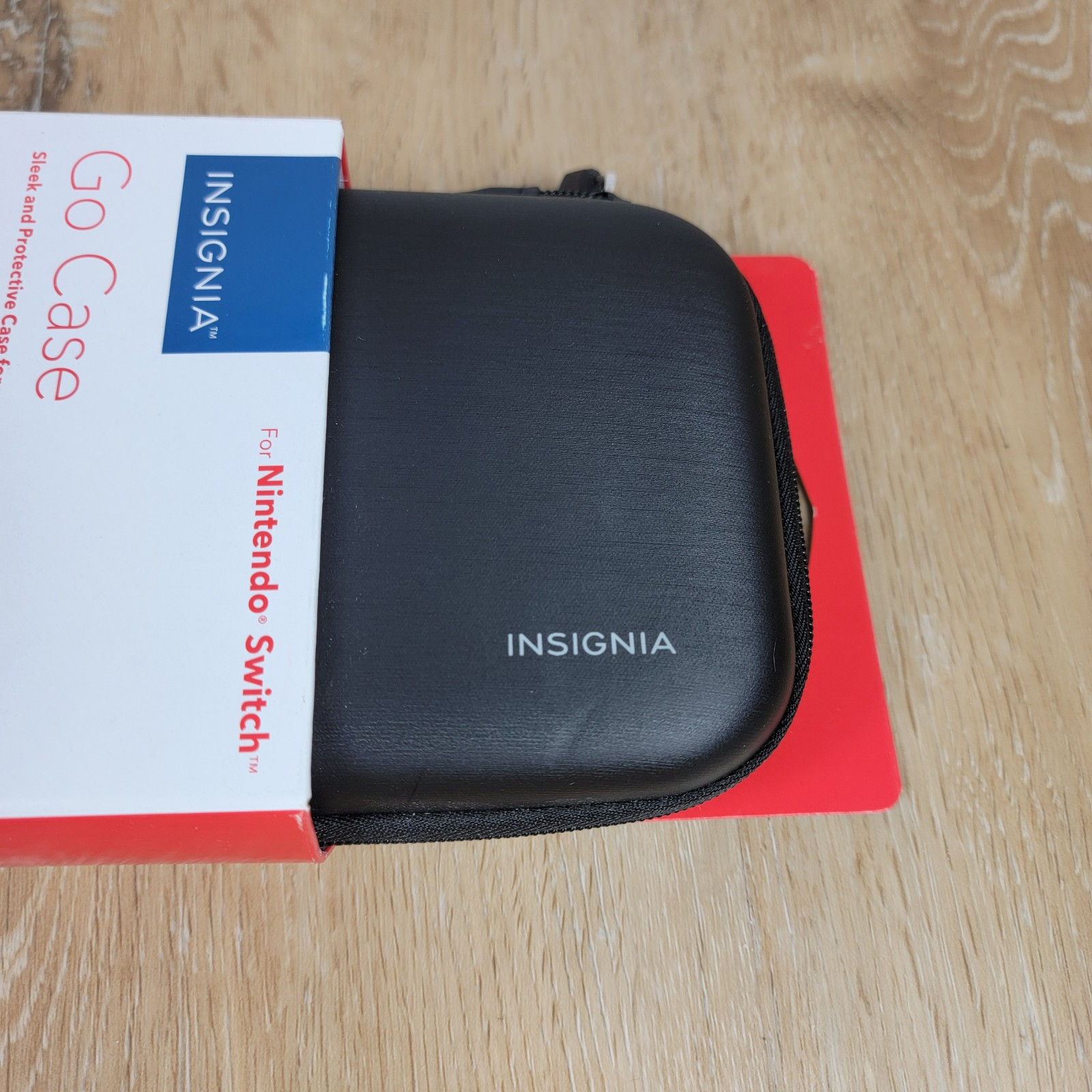 Insignia Go Case Hard Shell Black NS-GNSGOC218 For Nintendo Switch Console