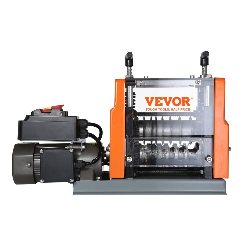 Automatic Wire Stripping Machine, 0.06''-0.98'' 60 W 6 Round & 1 Flat Channels