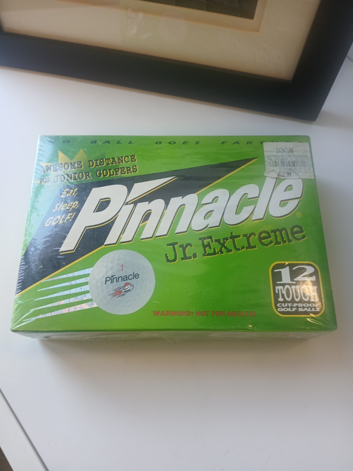 Pinnacle Jr Extreme Golf Balls 12 Pack Tough Cut Proof Durable Distance-New box