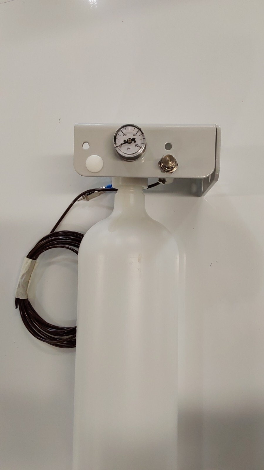 DCI Type Cabinet Mount Water Bottle System, New, w/ 2 Liter Bottle