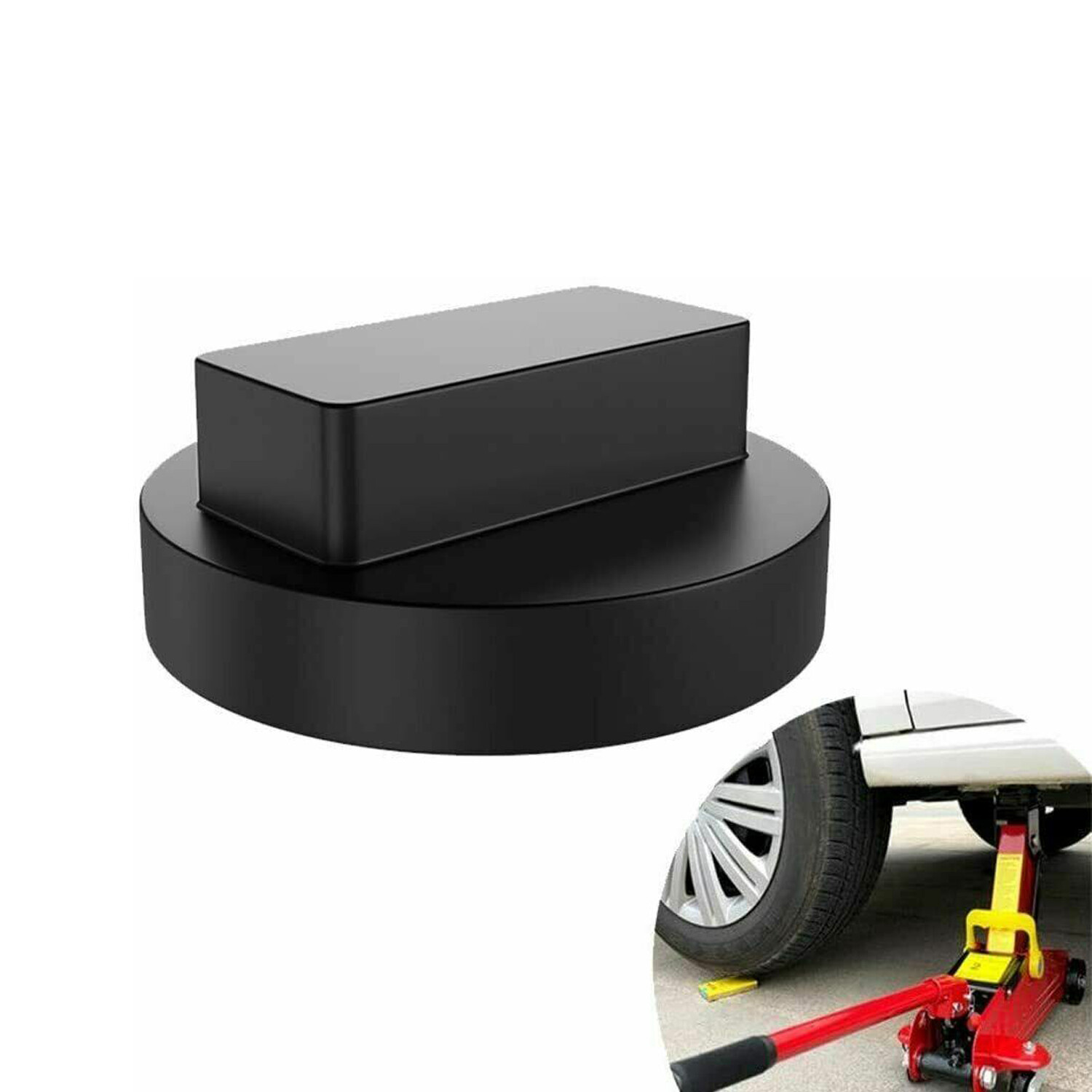 2Pcs Jack Pad for BMW & Mini Jack Pad Square Polyurethane Jack Pad Adapter