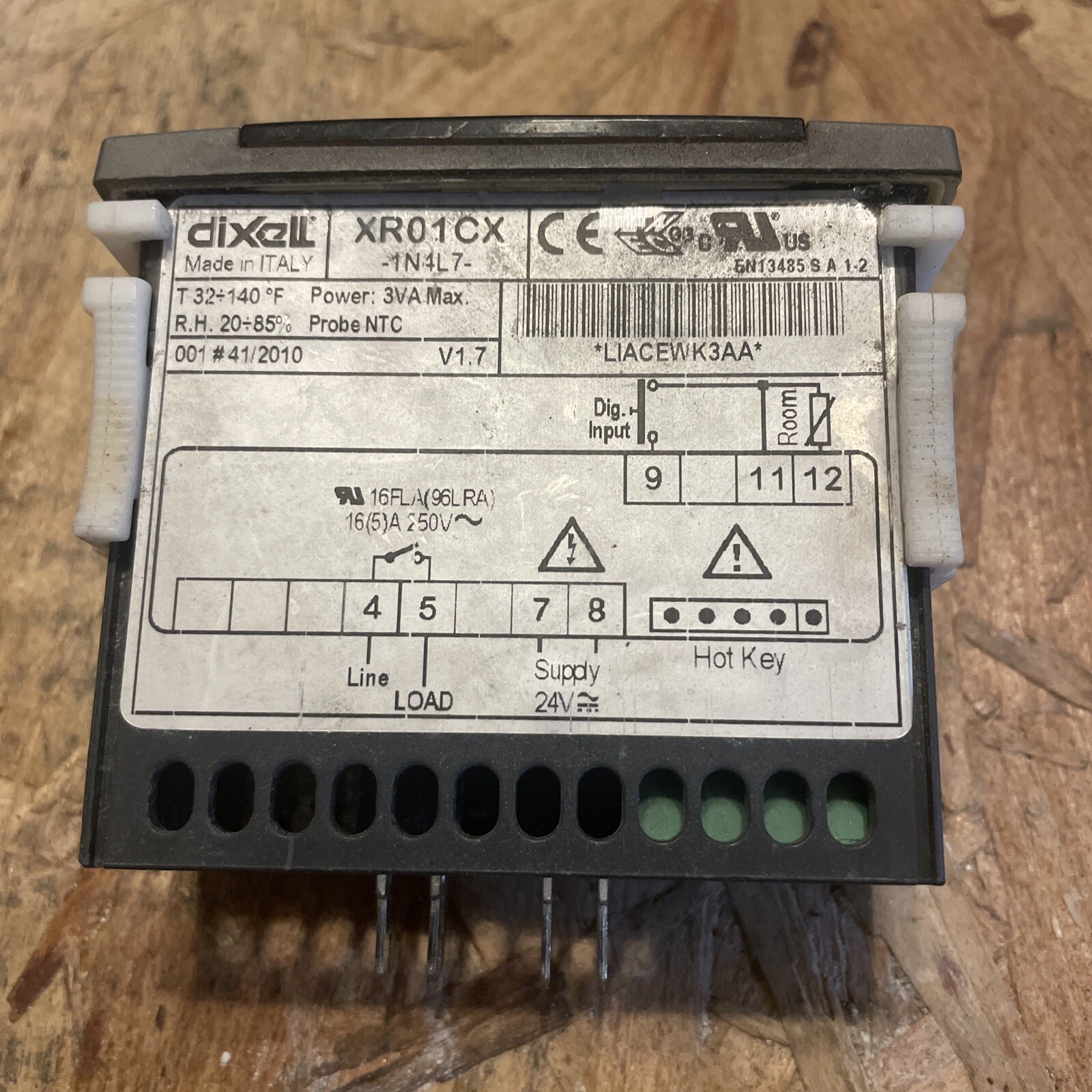Dixell XR01CX Temperature Sensor Display