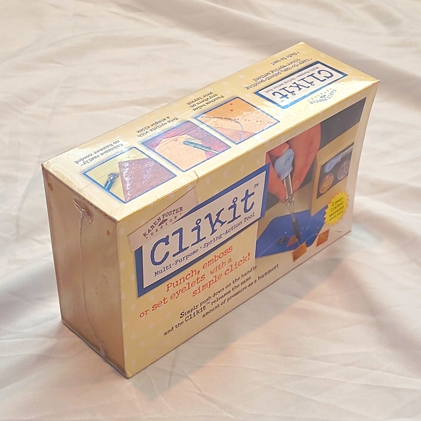 Karen Foster Design Clikit  Multi-purpose Spring Action Tool