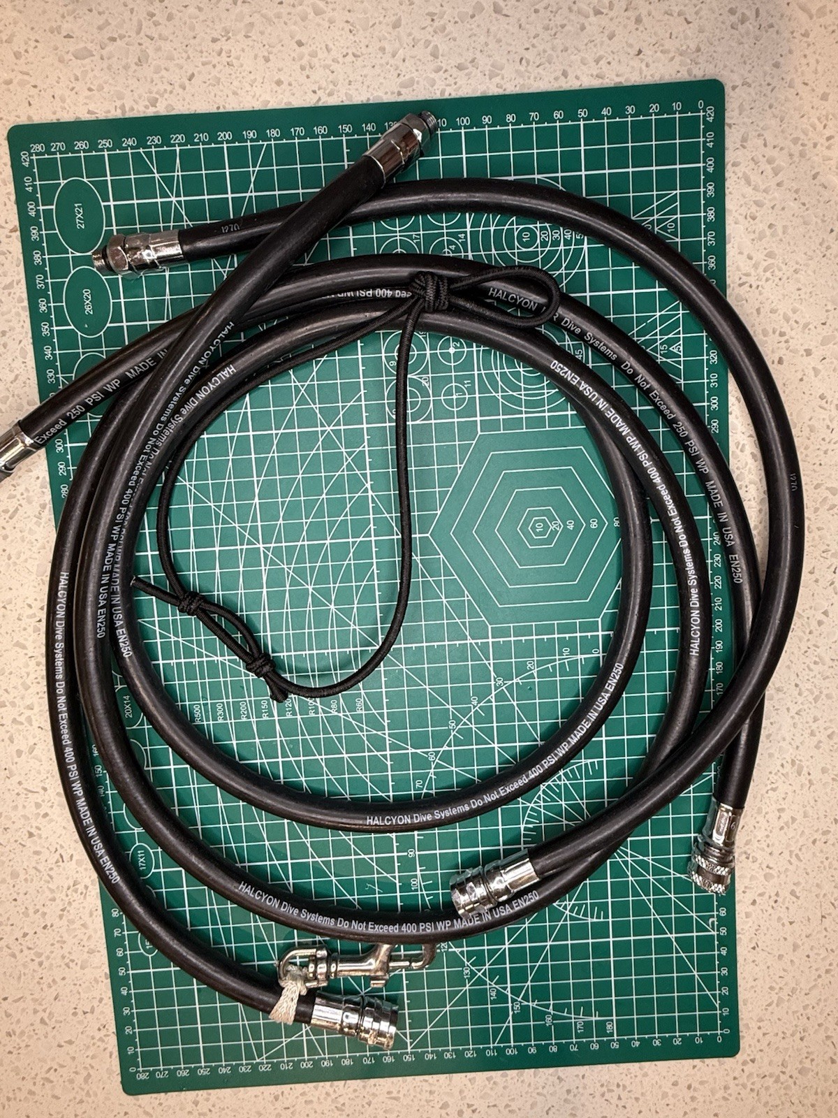 Halcyon Single Cylinder Long Hose Kit