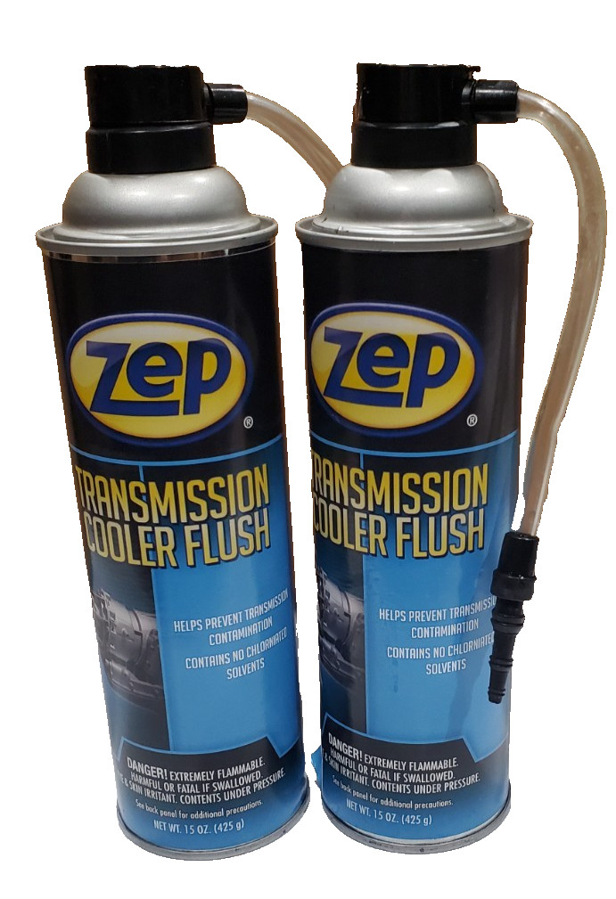 ZEP transmission cooler flush 15oz 2 cans