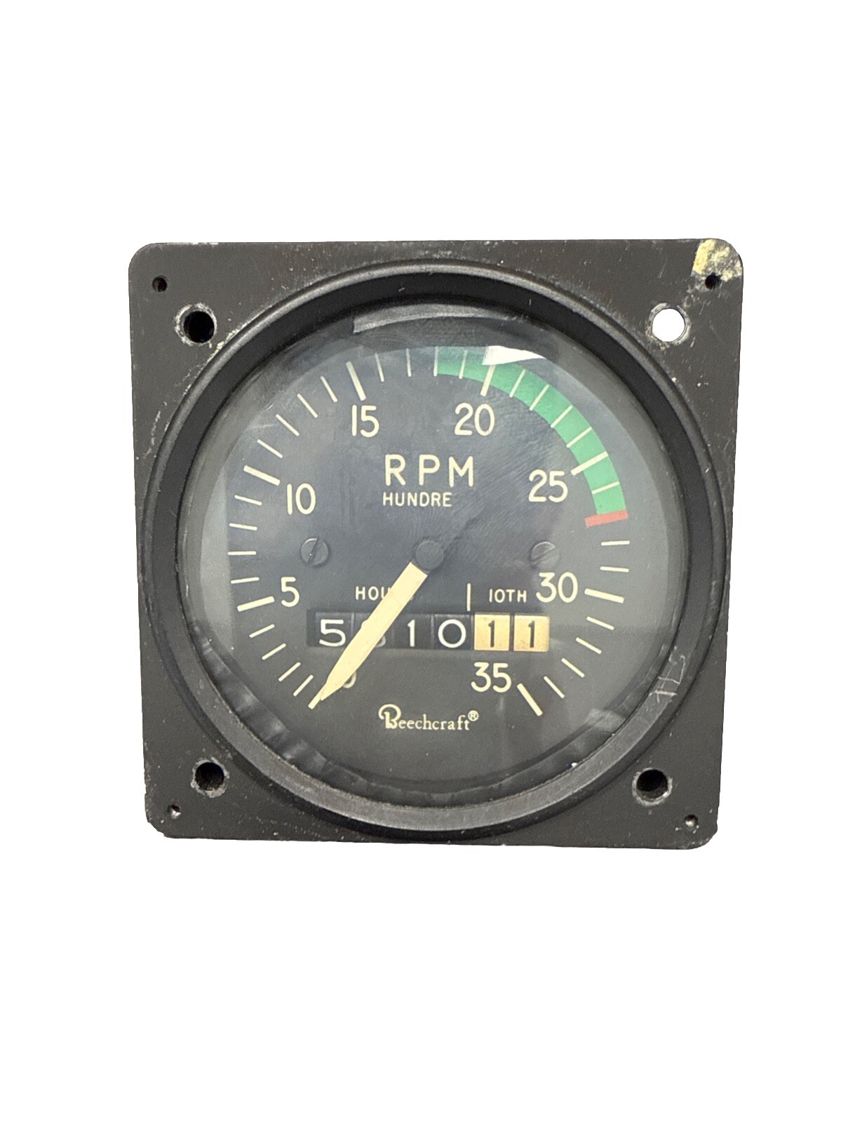 Beechcraft Tachometer 36-380007-3 Edo Air PN IU320-101-3