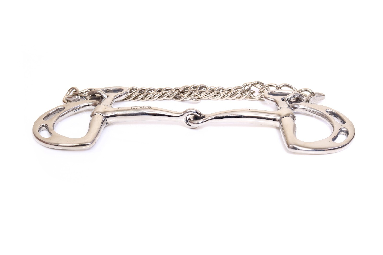 Cavalon Kimblewick Uxeter Slotted Single Jointed Horse Bit