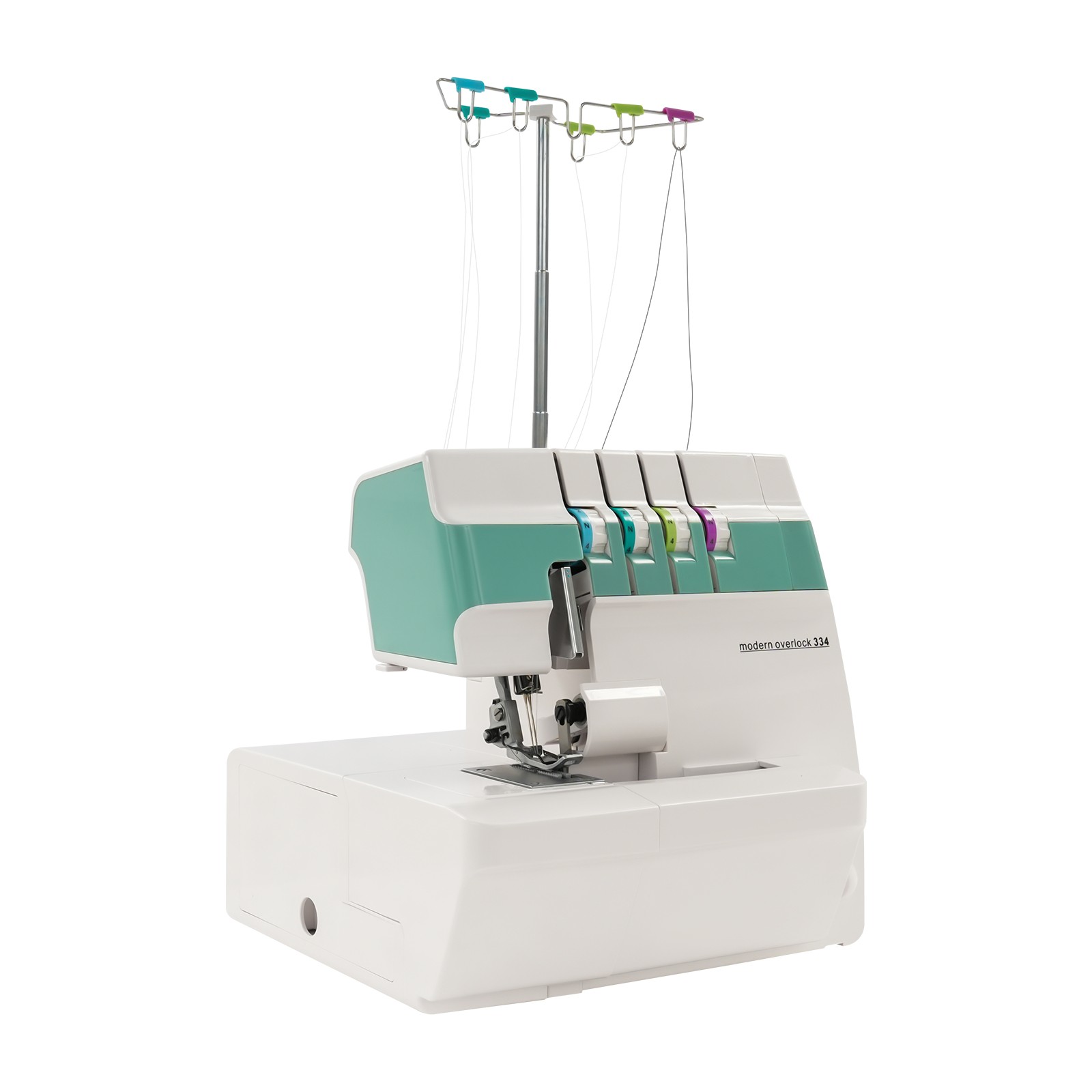 Overlock Sewing Machine with LED Light 1200 Stitches/Minute Serger Electric 91W