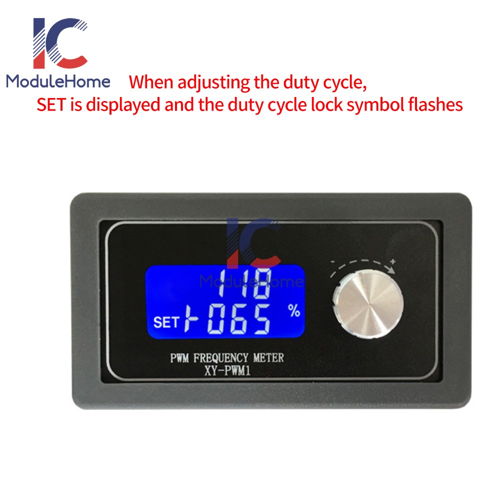 Adjustable PWM Pulse Frequency Duty Cycle Square Wave PWM1 Signal Generator
