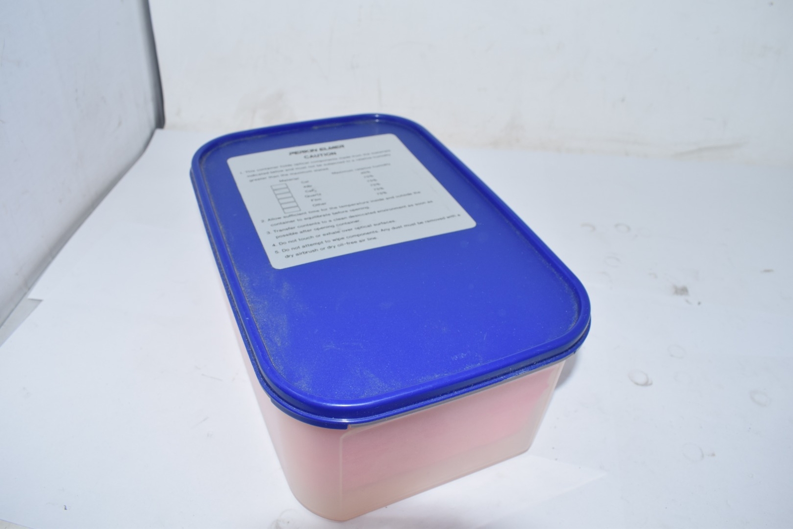 Perkin Elmer Spectrometer KBr Quartz Beamsplitter