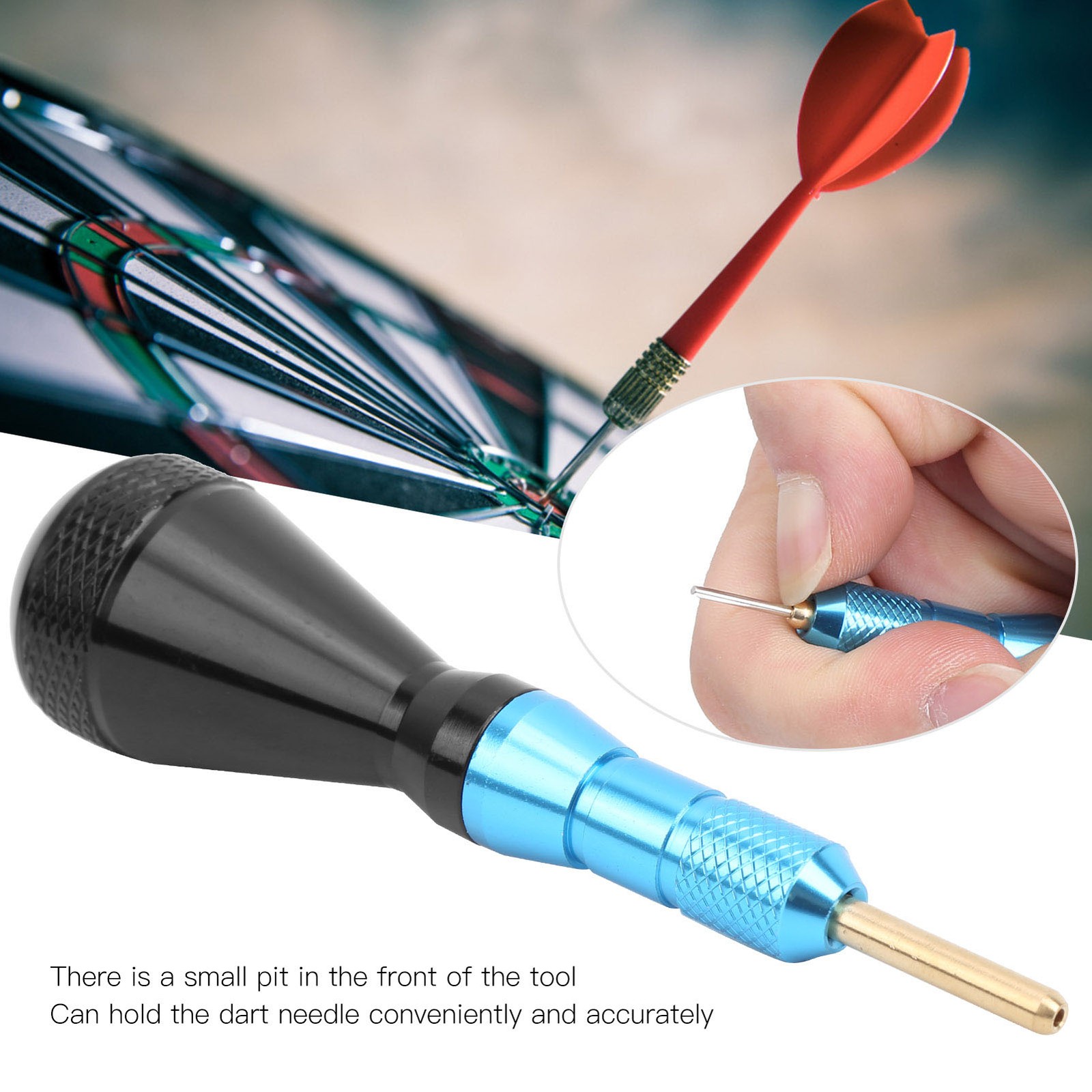 Electronic Point Extractor Remover Tool For Dartboards (Blue)