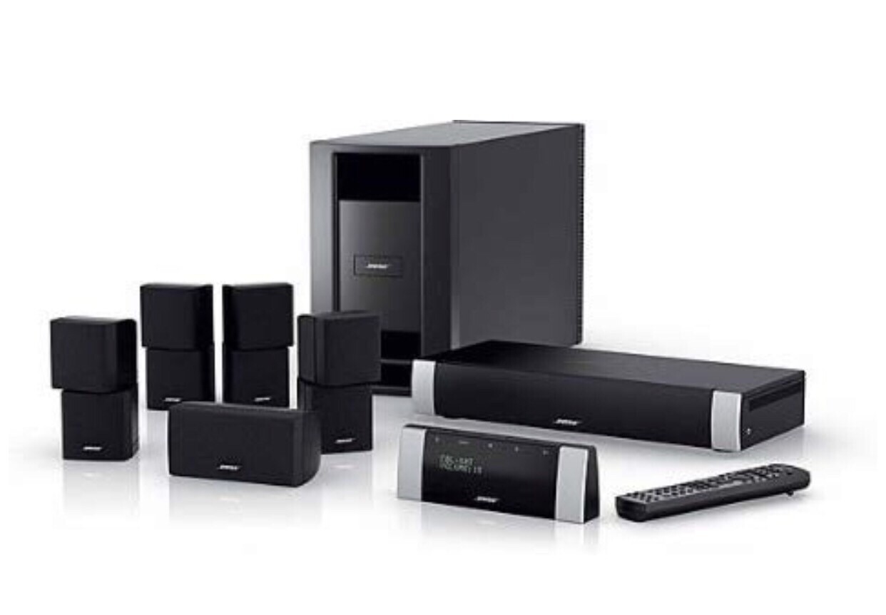 Bose Lifestyle V20 5.1 Home Theater System Black Surround Sound
