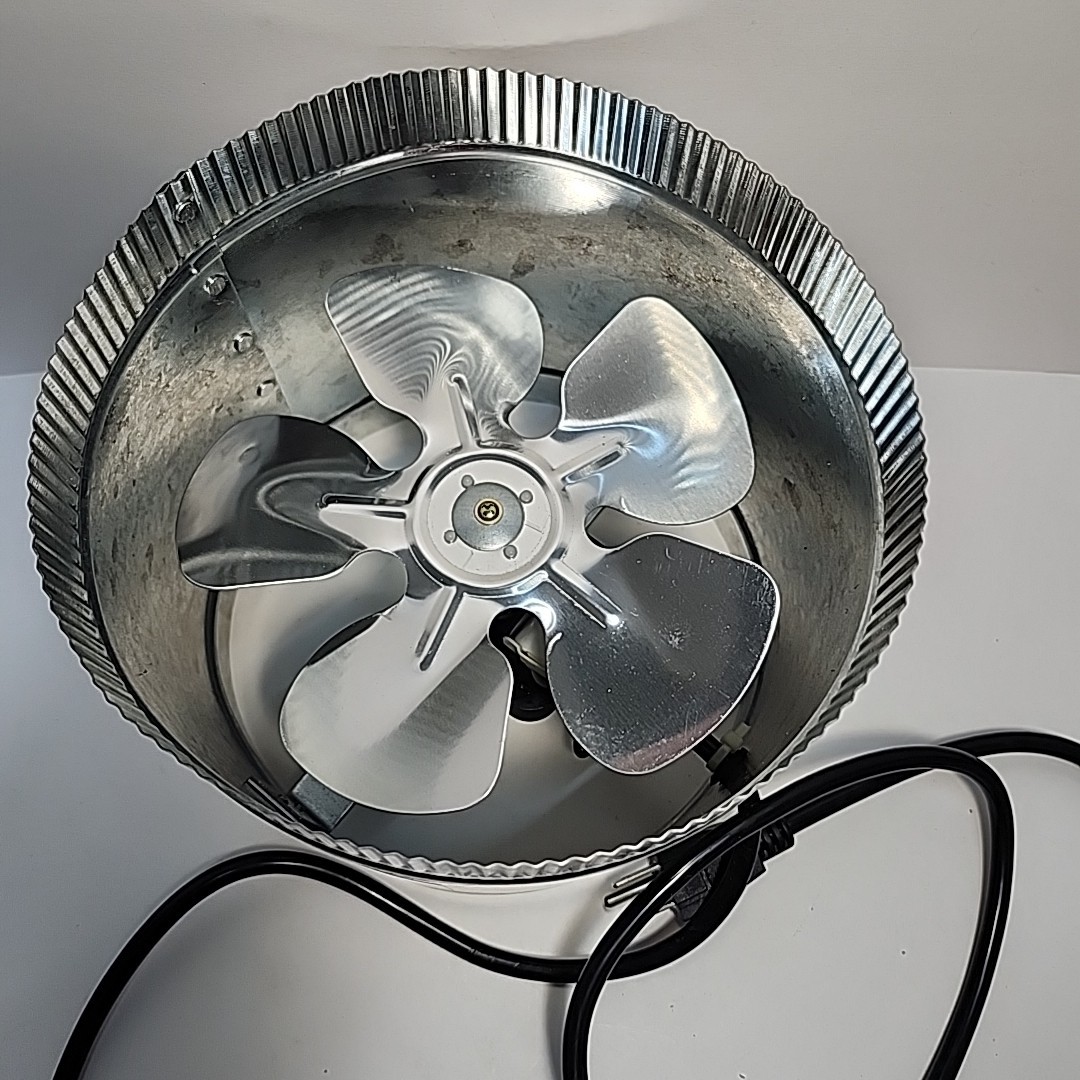 VenTech VT DF-8 DF8 Duct Fan, 400 CFM, 8"