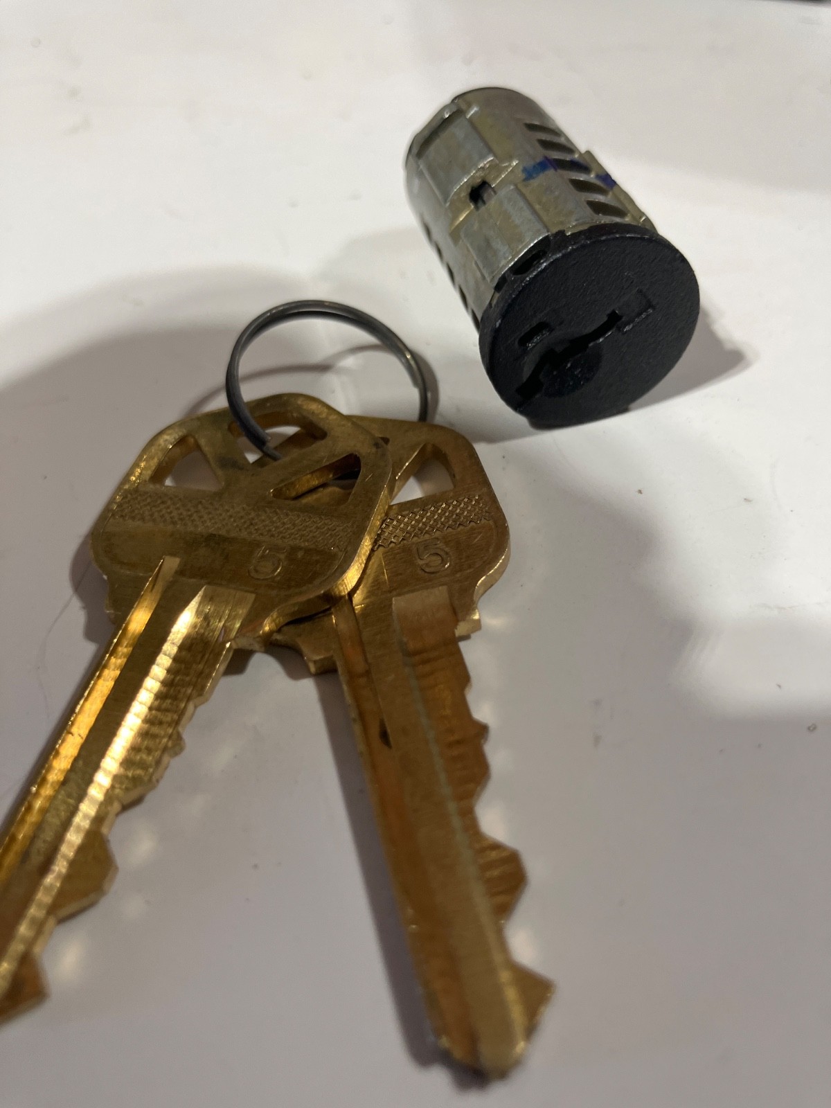Kwikset 83279 Bronze SmartKey Security Entry Replacement Cylinder