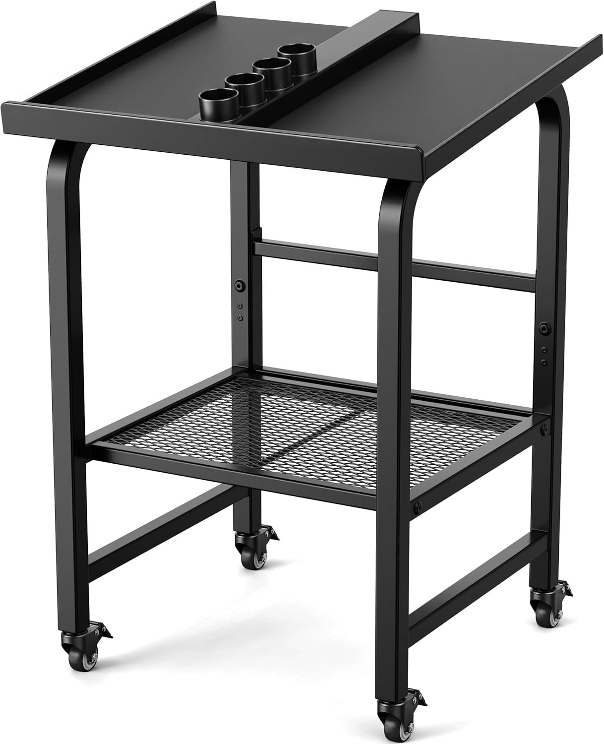 Adjustable Dumbbell Rack with Wheels, 500 lbs Capacity (Rack Only)