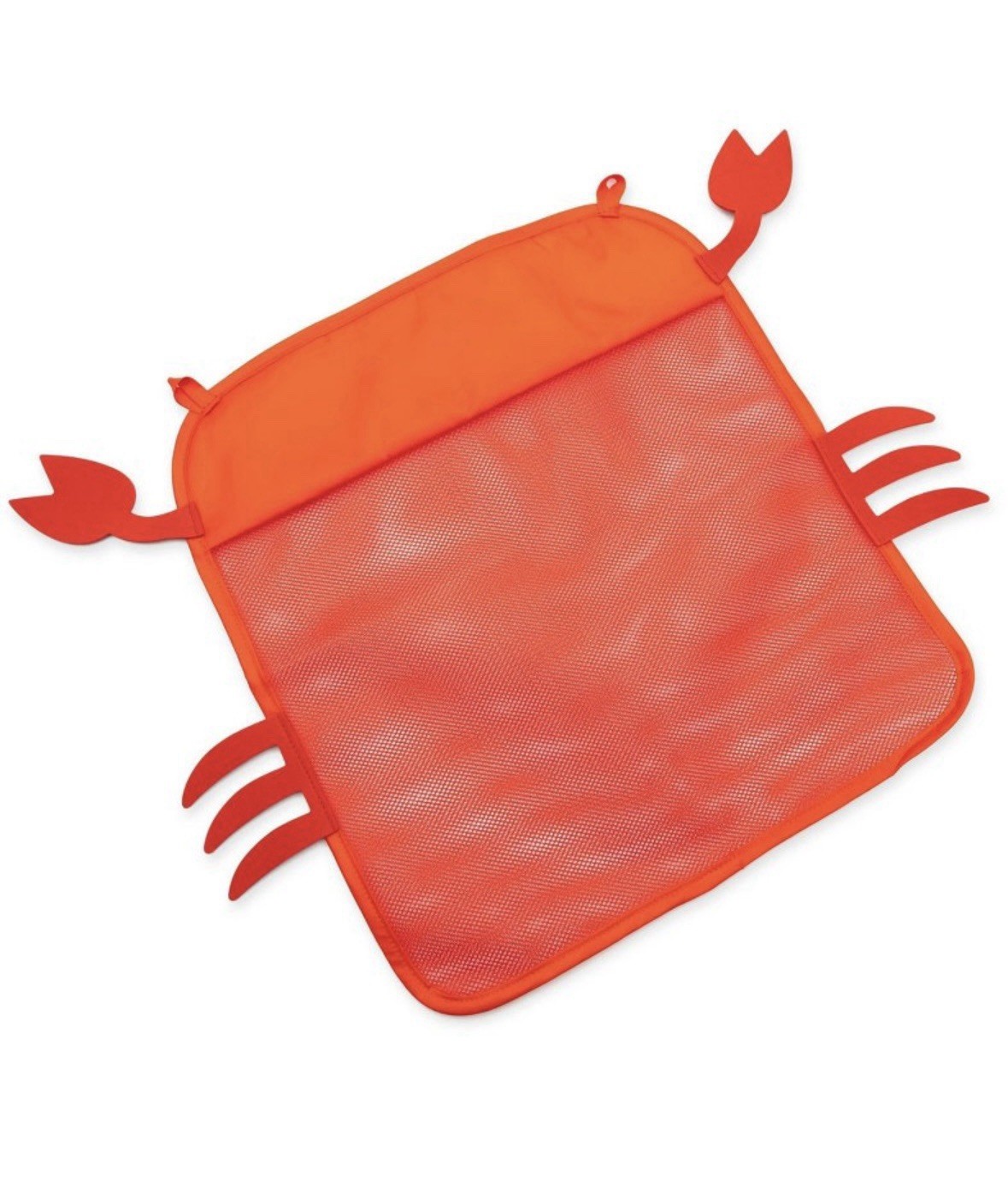 4pc Red Crab Bathroom Set - Soap Dispenser, Bath Caddy, Toothpaste Caddy, Holder
