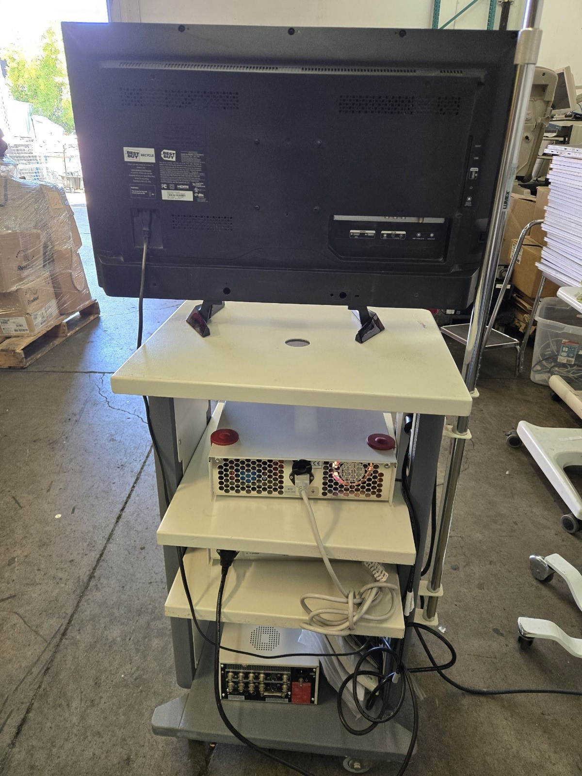 Richard Wolf Endocam 5124LP System 5365200 w/ CCD Camera Video Printer Sharp TV
