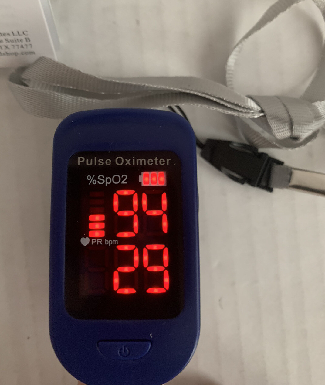Fingertip Pulse Oximeter