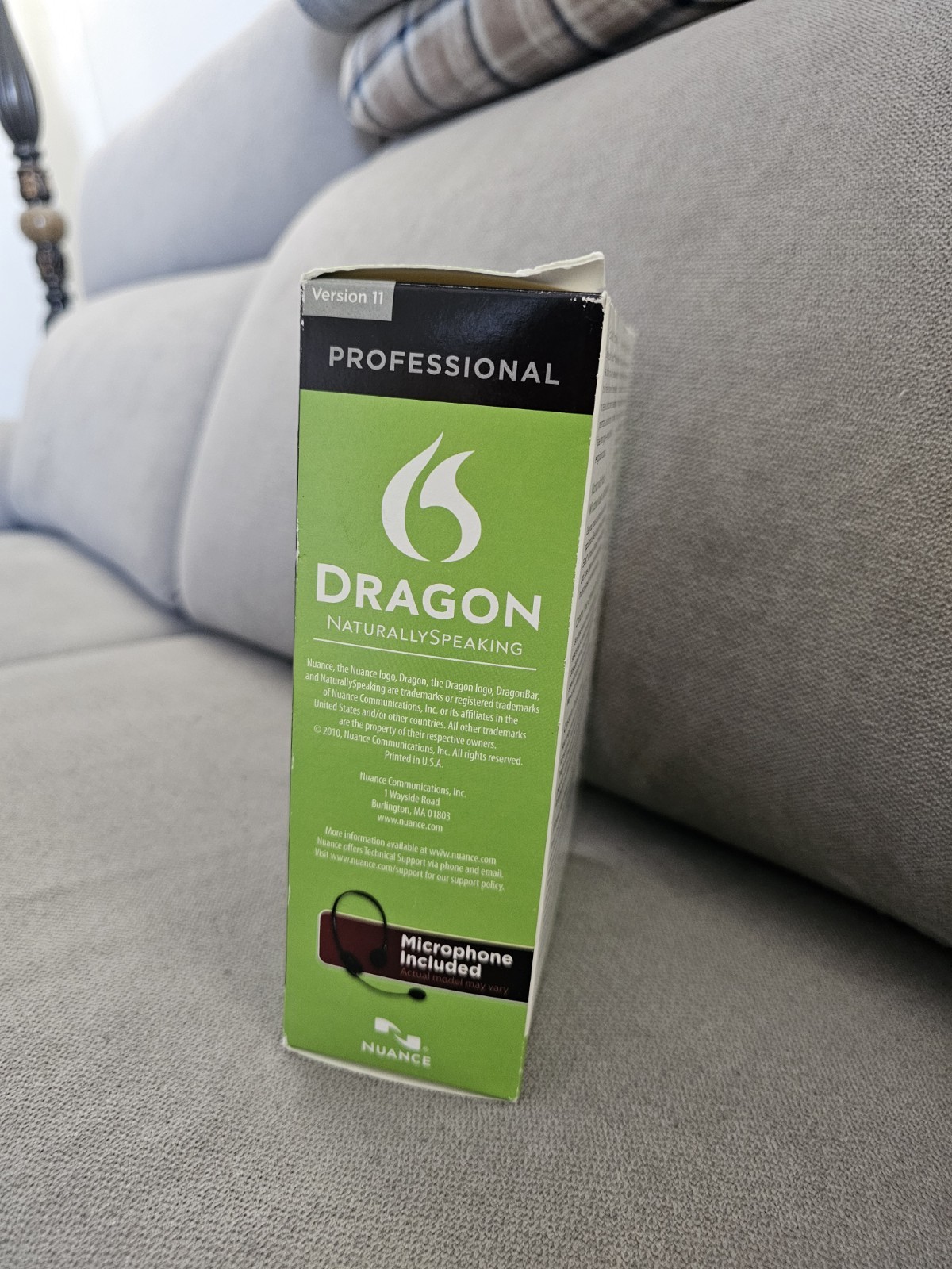 Nuance Dragon NaturallySpeaking Professional Version 11