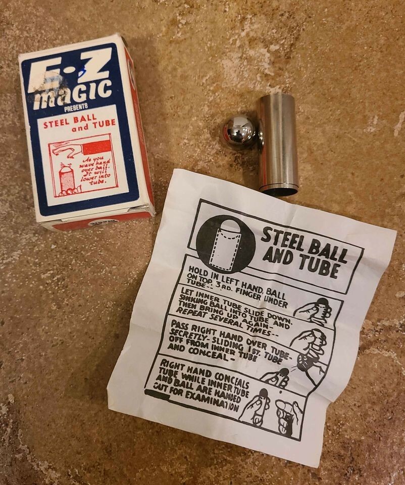 Vintage EZ Magic Collectible Tricks Mentalism
