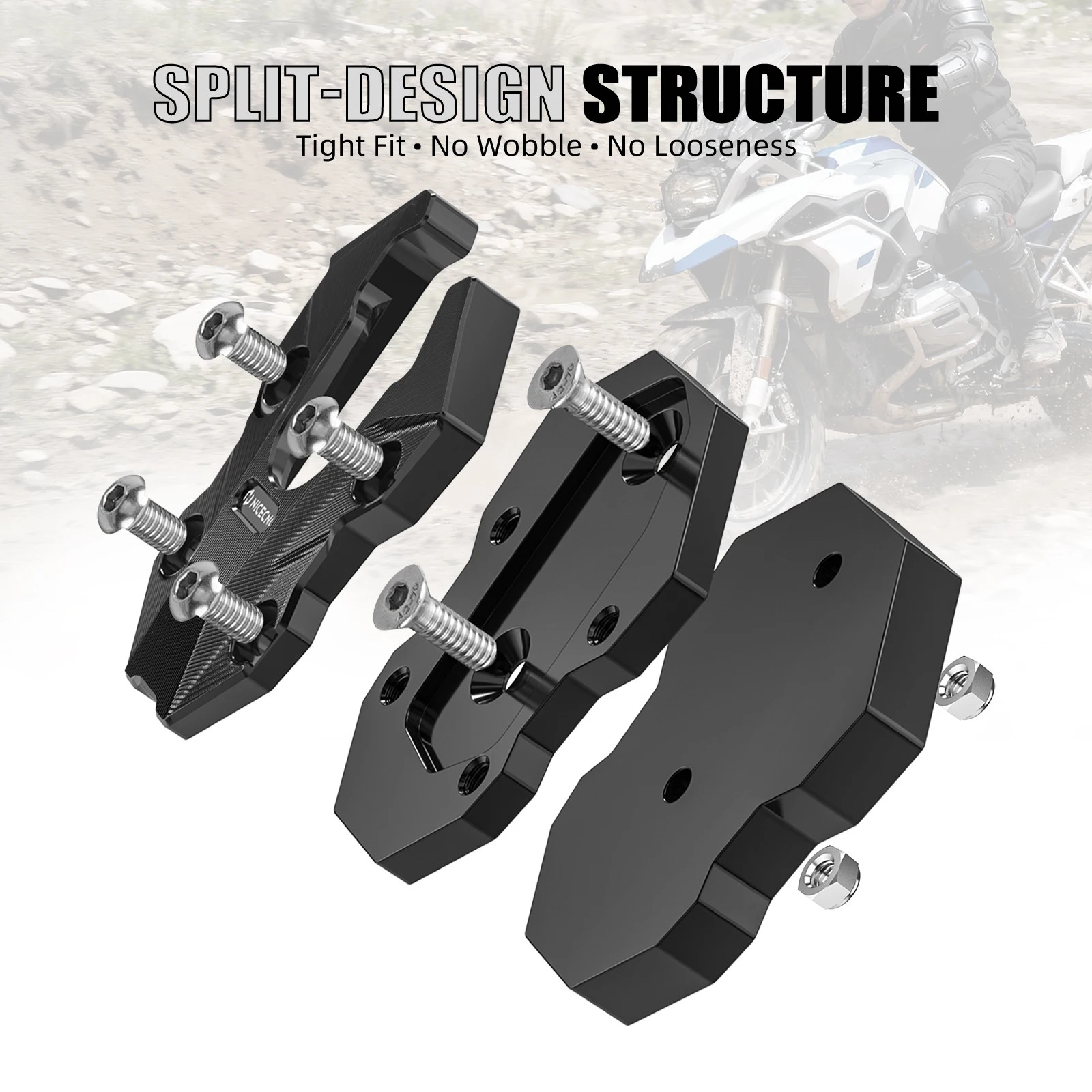 For BMW R1300 GS R1300 GSA 2024–2025 Side Stand Enlarger Pad With Adaptive Heigh