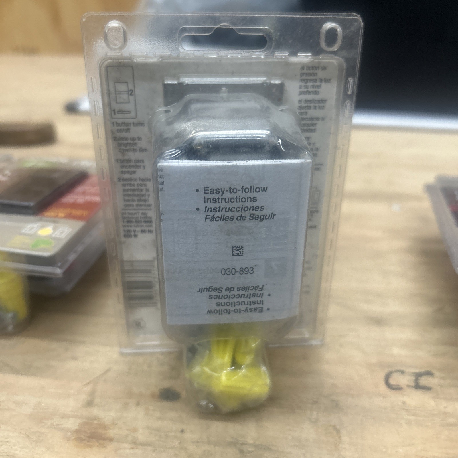 Lutron Dimmer LG-603PH-BL 3 WAY 120v 600w light Switch SLIDE DIMMER NEW Lot Of 5