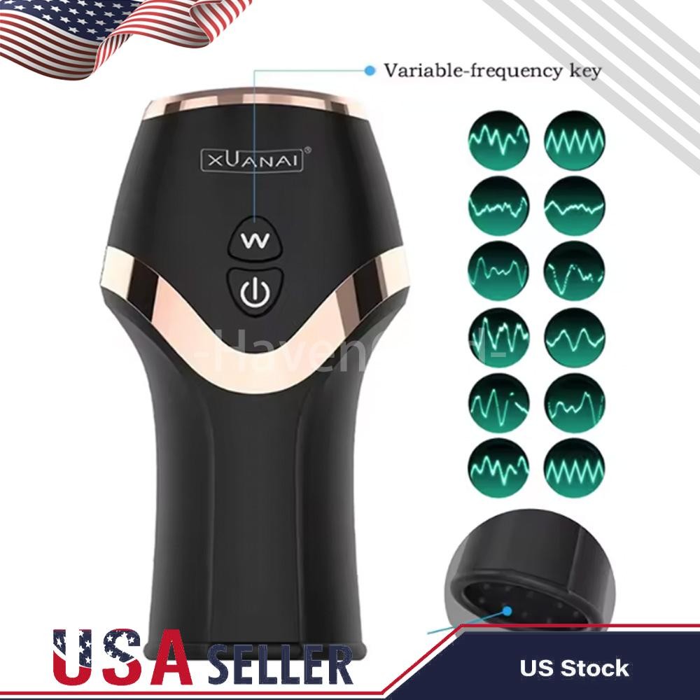 Automatic Handsfree Male Masturbator Cup Stroker Pocket-Pussy Sex Toys Men Adult
