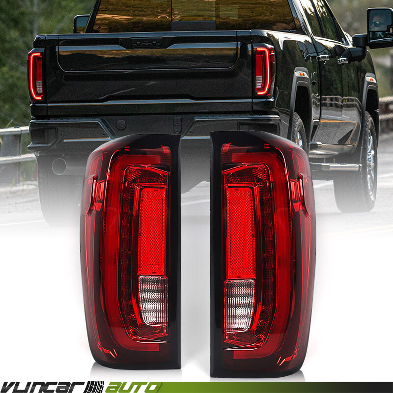 For GMC Sierra 1500 2019-2025 Full LED Rear Tail Lights Brake Lamps Assembly