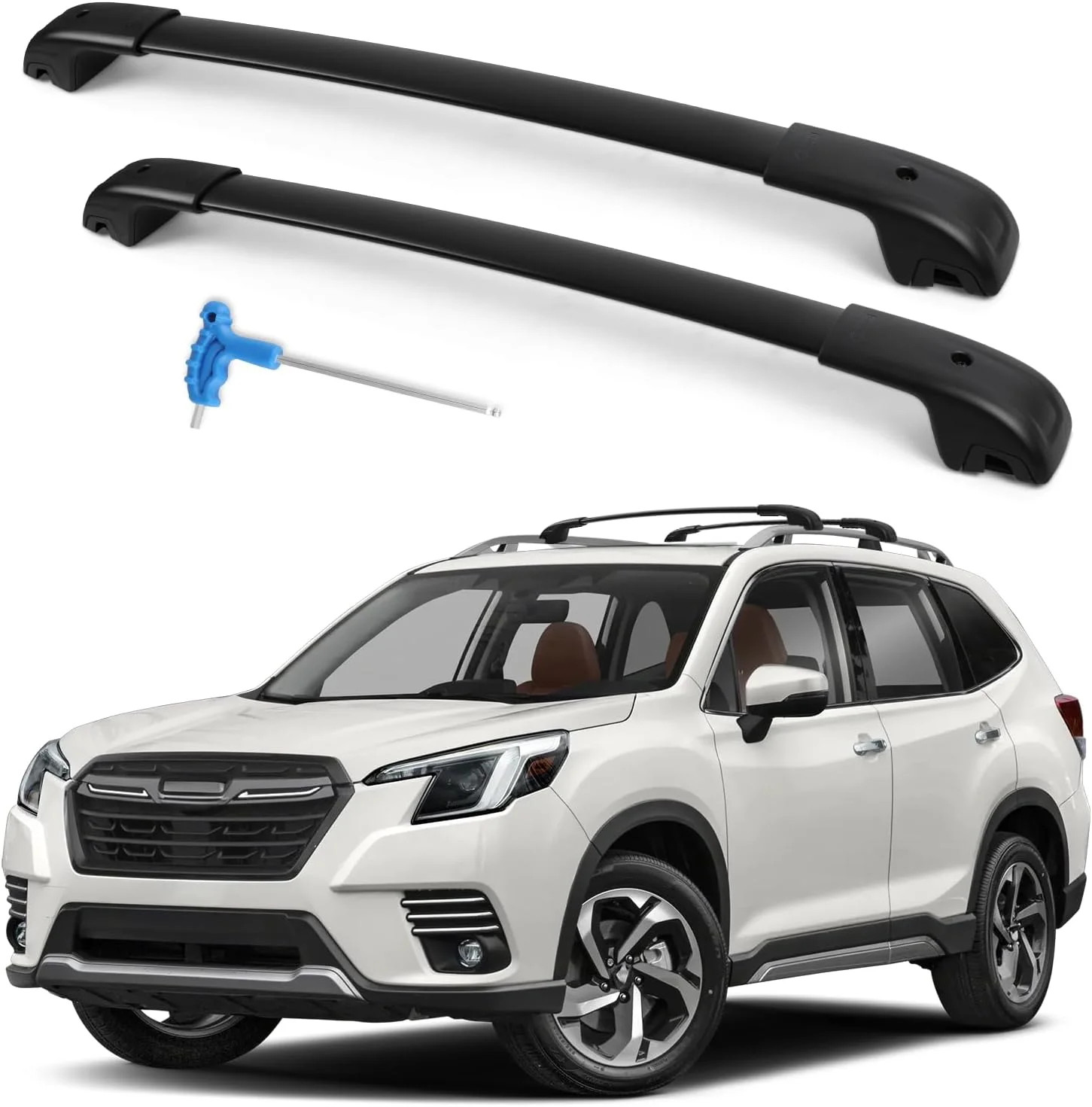300LBS Roof Rack Cross Bars Compatible with Subaru Forester Wilderness | 2022-20