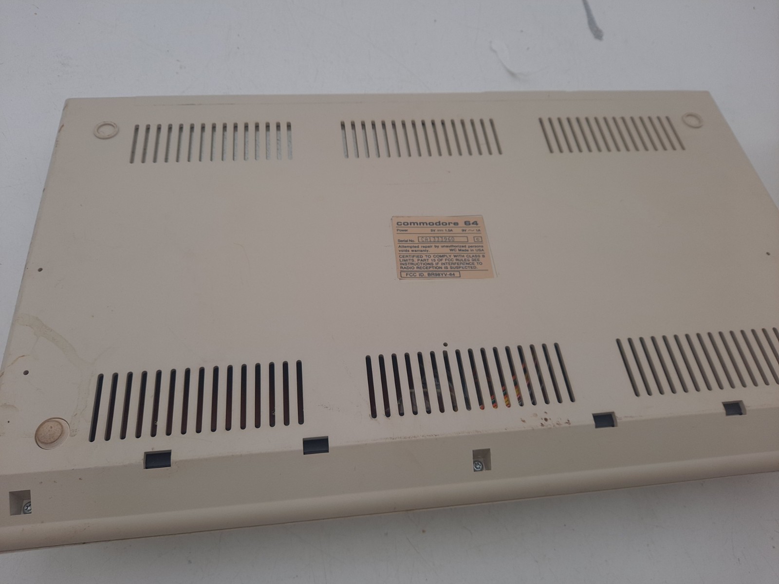 Lot 2 Commodore 64 C C64 Computer Consoles Tested No Accessory see Video