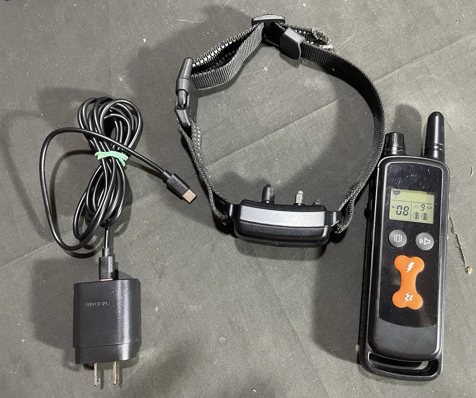Electric  dog training collar set