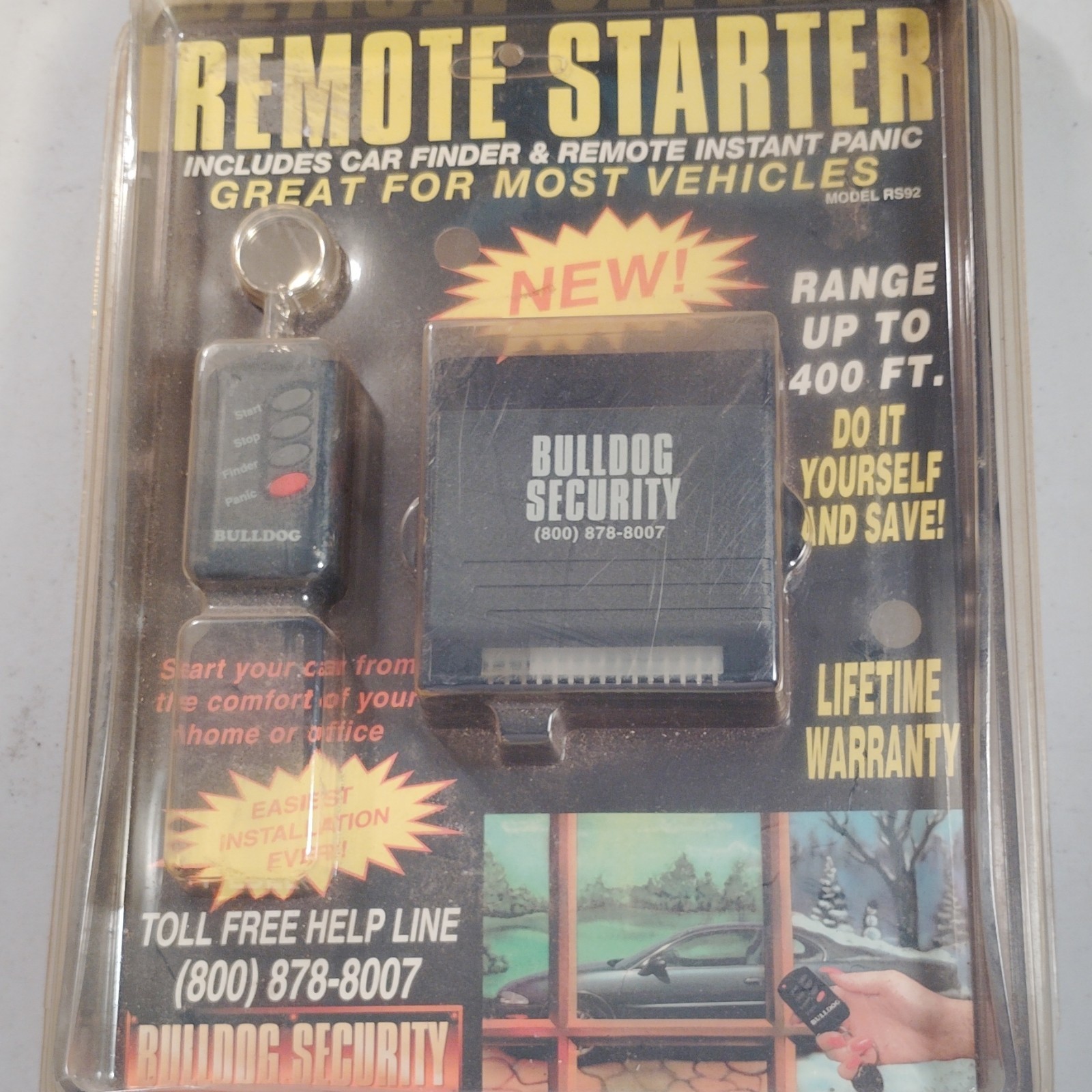 Bulldog Security Remote Starter System (RS82)