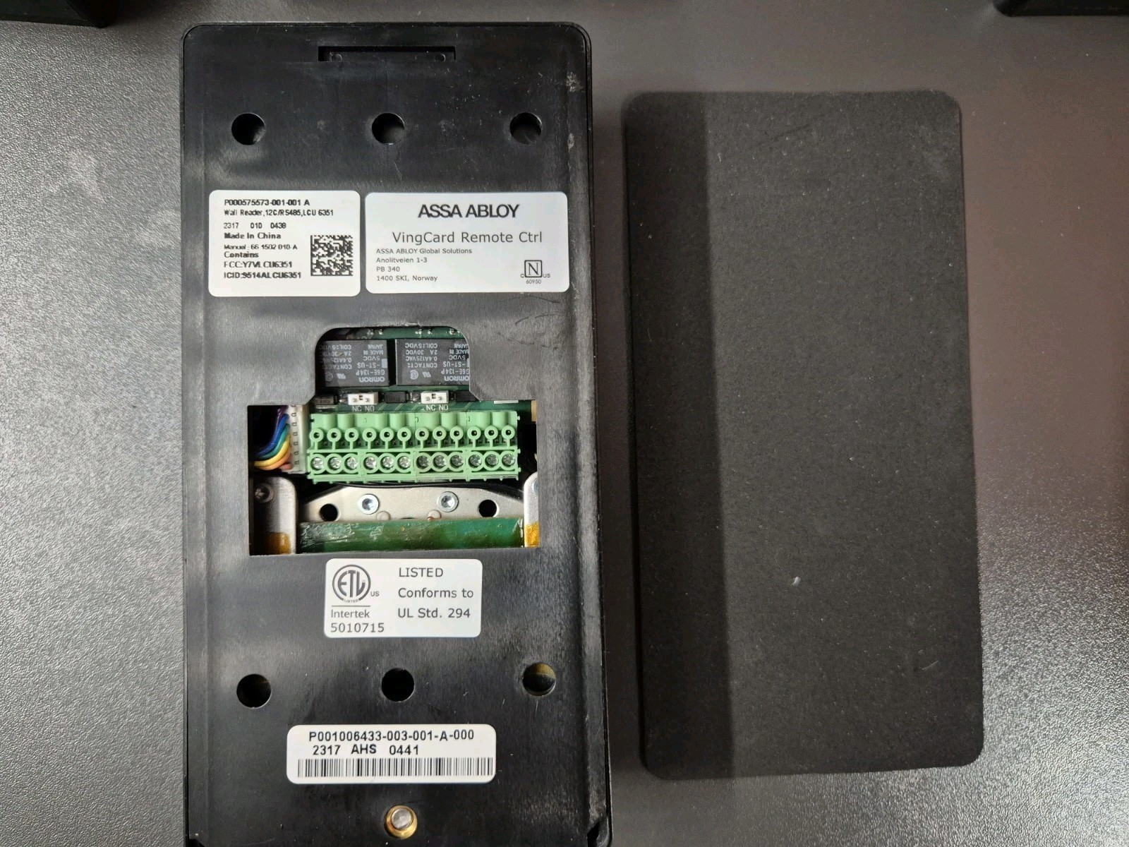 1x Assa Abloy Remote Controller Ctrl 3G 6333 RS485 V2 Vingcard Visionline Wall