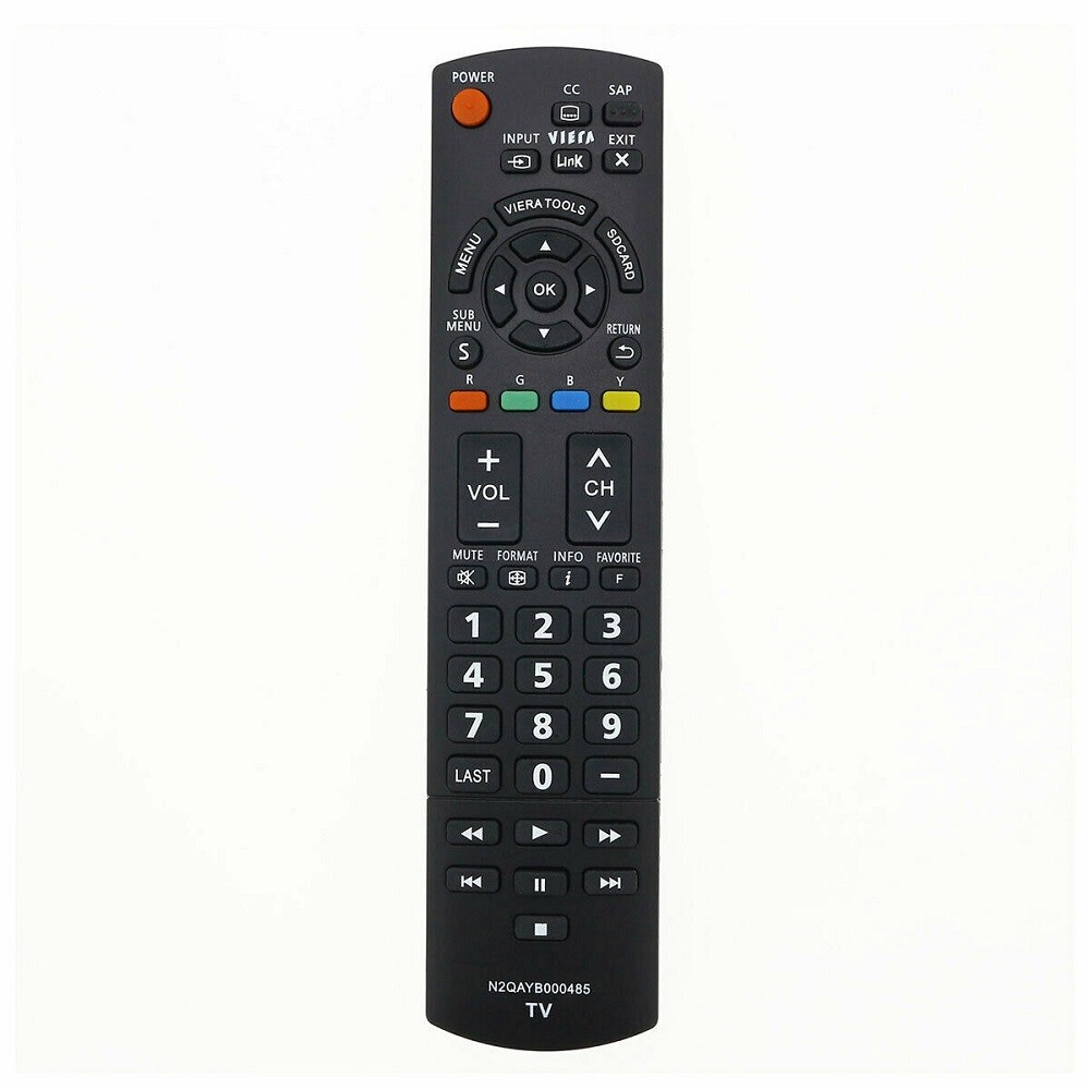 NEW TV Remote N2QAYB000485 For Panasonic 32"-85" TV N2QAYB000321 N2QAYB000570