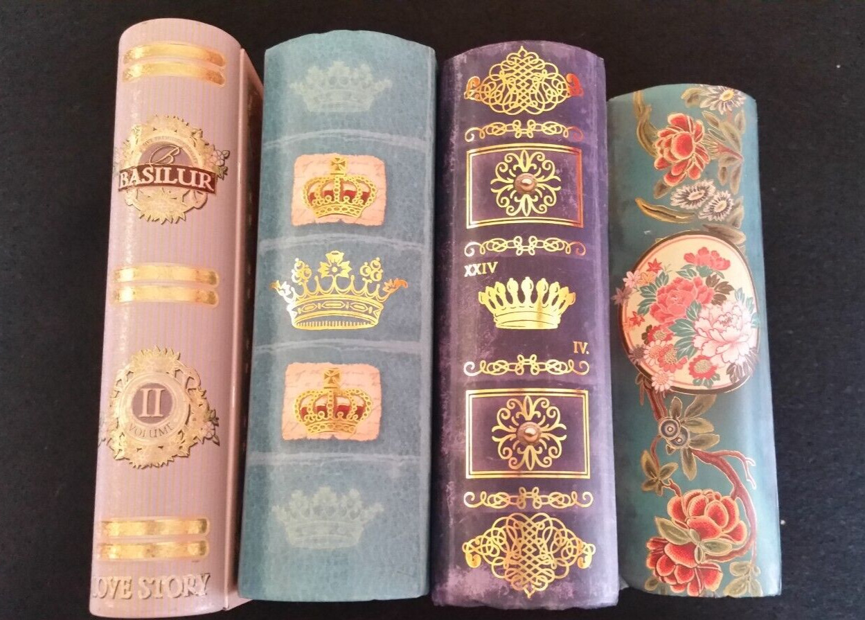 Four little Book Boxes