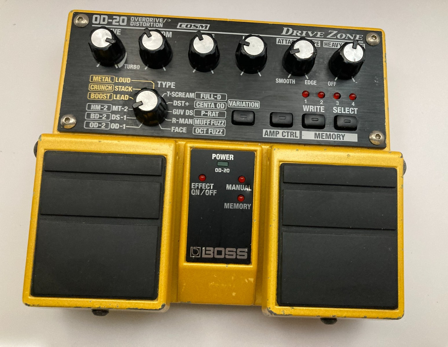 Boss OD-20 Distortion Guitar Effect Pedal Tested Work from Japan