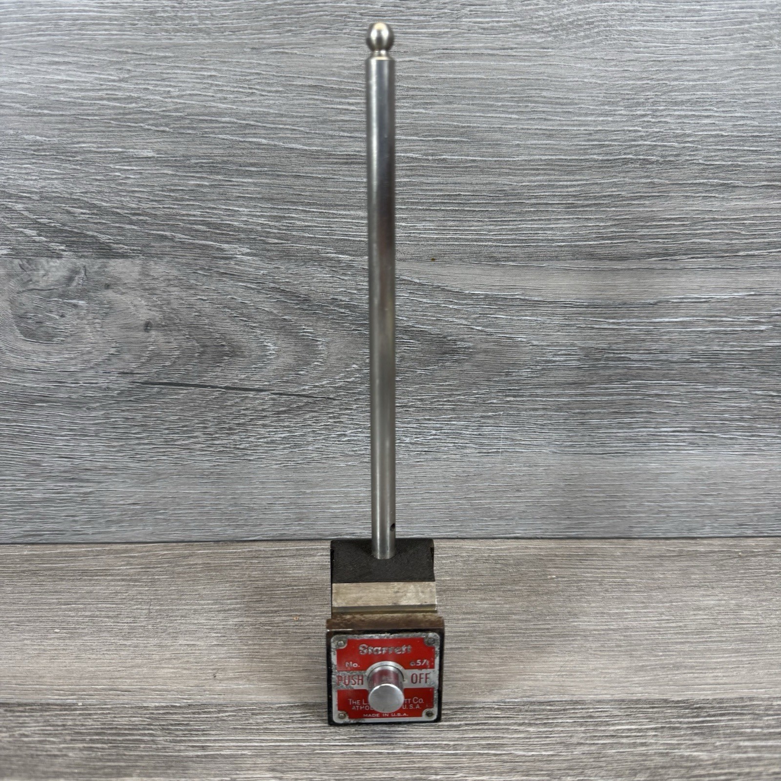 Starrett No. 657 Magnetic Base - Made in the U.S.A. - 657