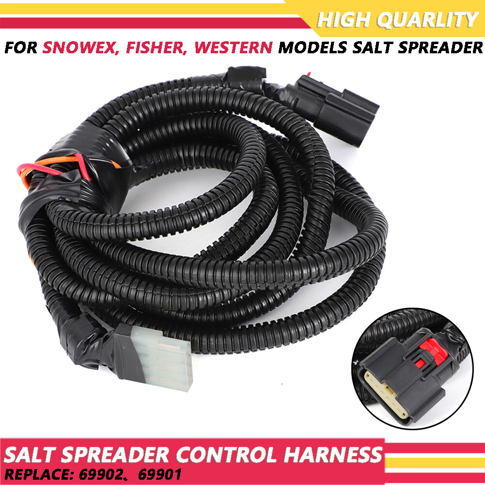 Salt Spreader Control Harness Wire For SnowEx, Fisher, Western SP-575X-1 Models