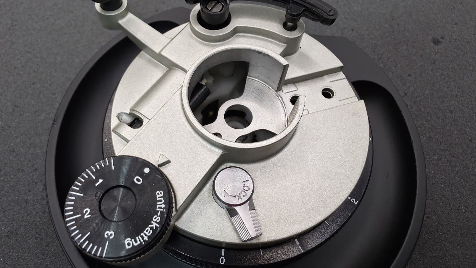 Technics sl1200 mk2, M3d tonearm base