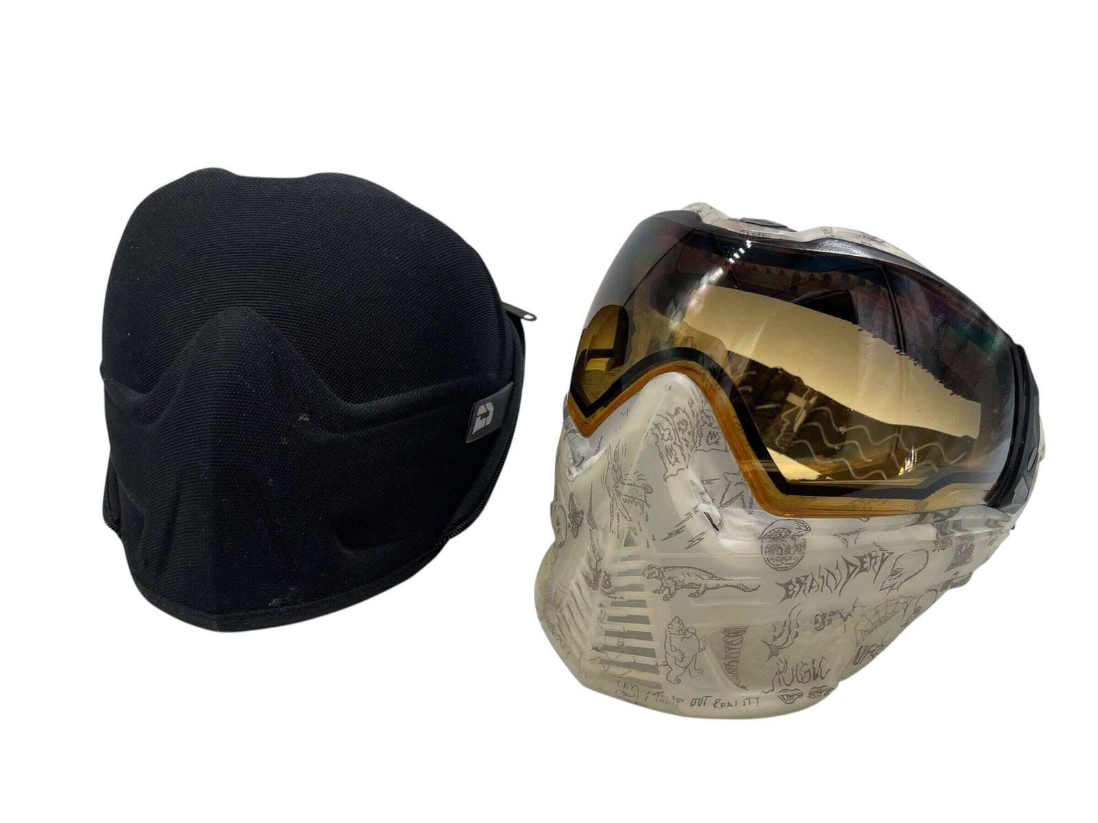 Push Unite "We Are Brain Dead" Paintball Mask Goggles
