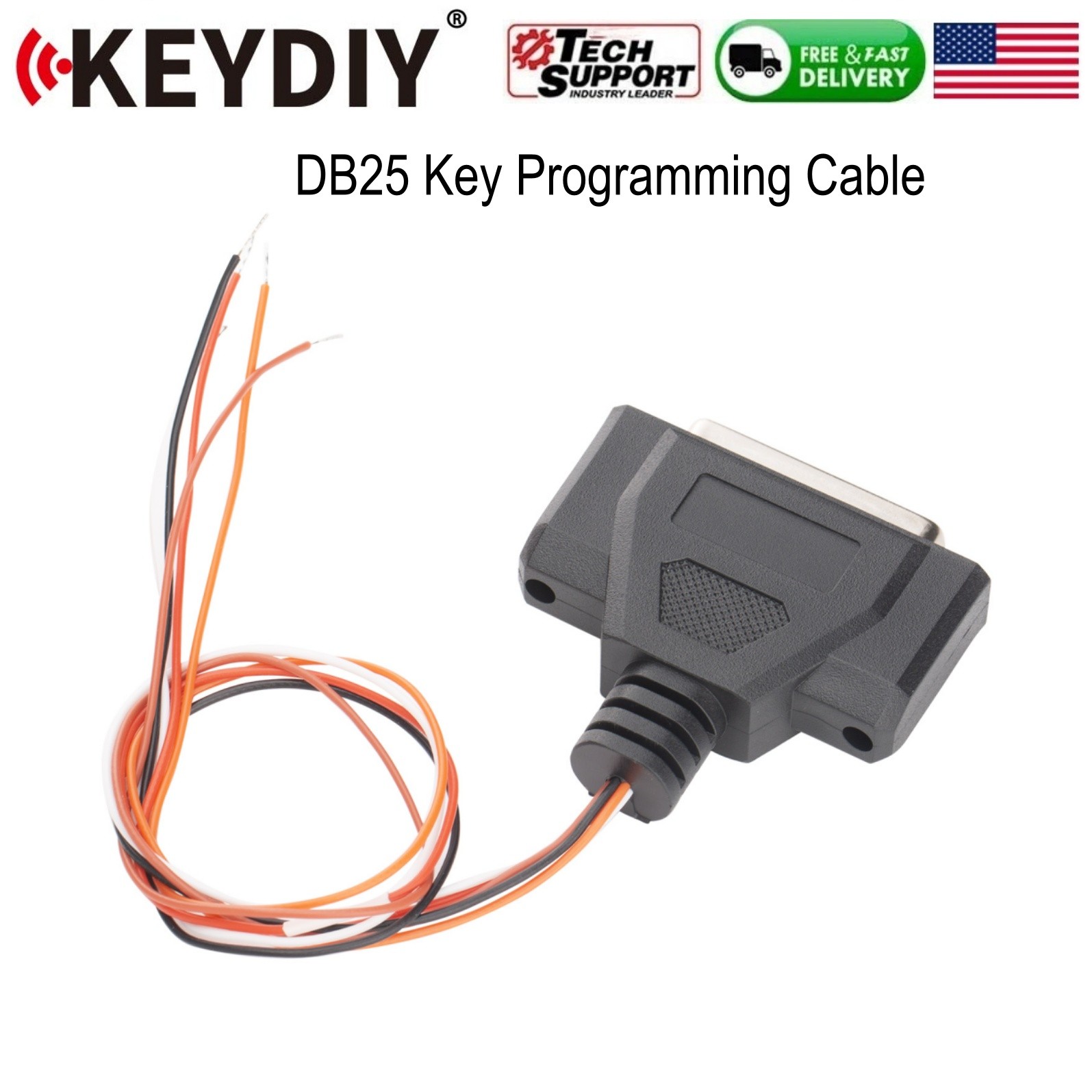 KEYDIY DB25 Key Progarmming Cable Exclusive for KD-X4 Work for BMW BDC2/BDC3/BCP