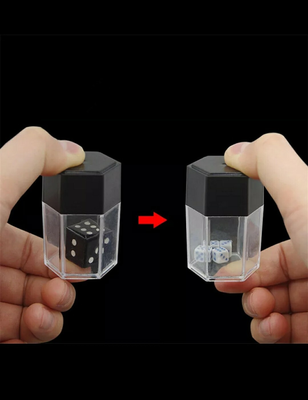Magic Trick Exploding Dice Prop Illusion Easy Tricks T6