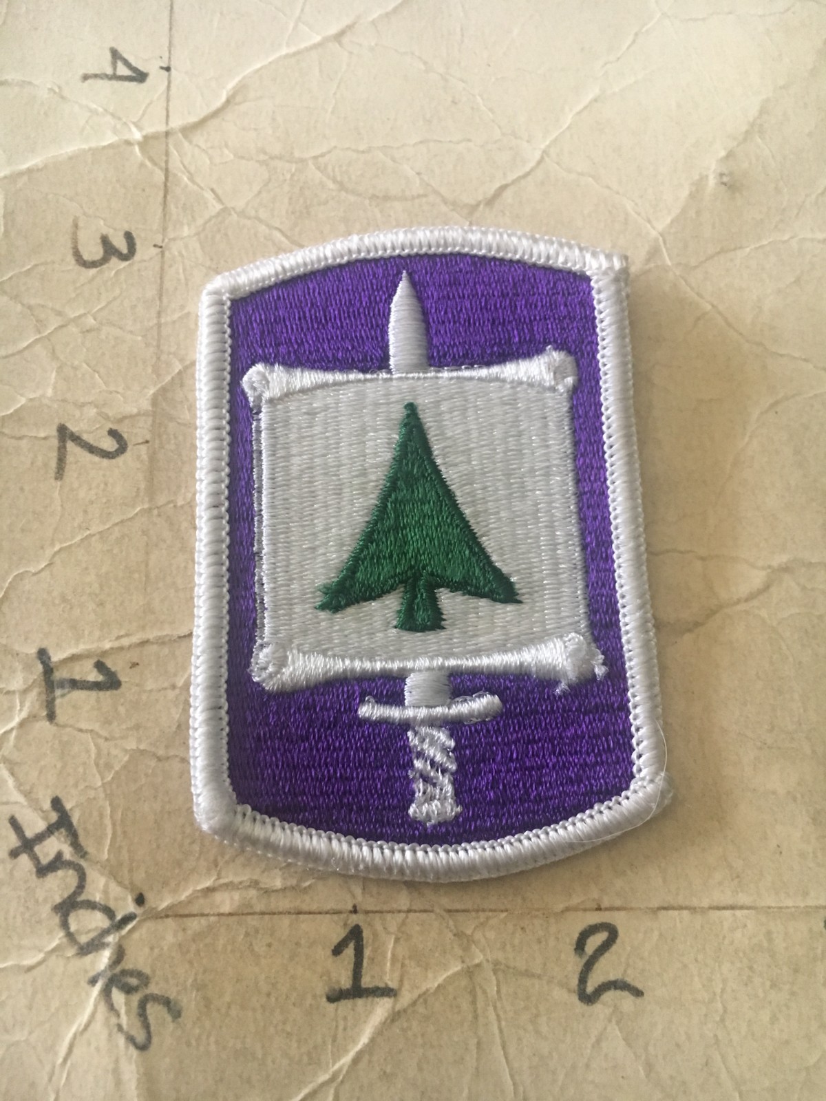 US Army 364th Civil Affairs Brigade m/e patch 7/21/25